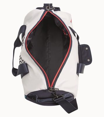 Porsche Martini Racing Sport & Freizeittasche in Weiss