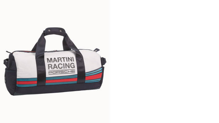 Porsche Martini Racing Sport & Freizeittasche in Weiss