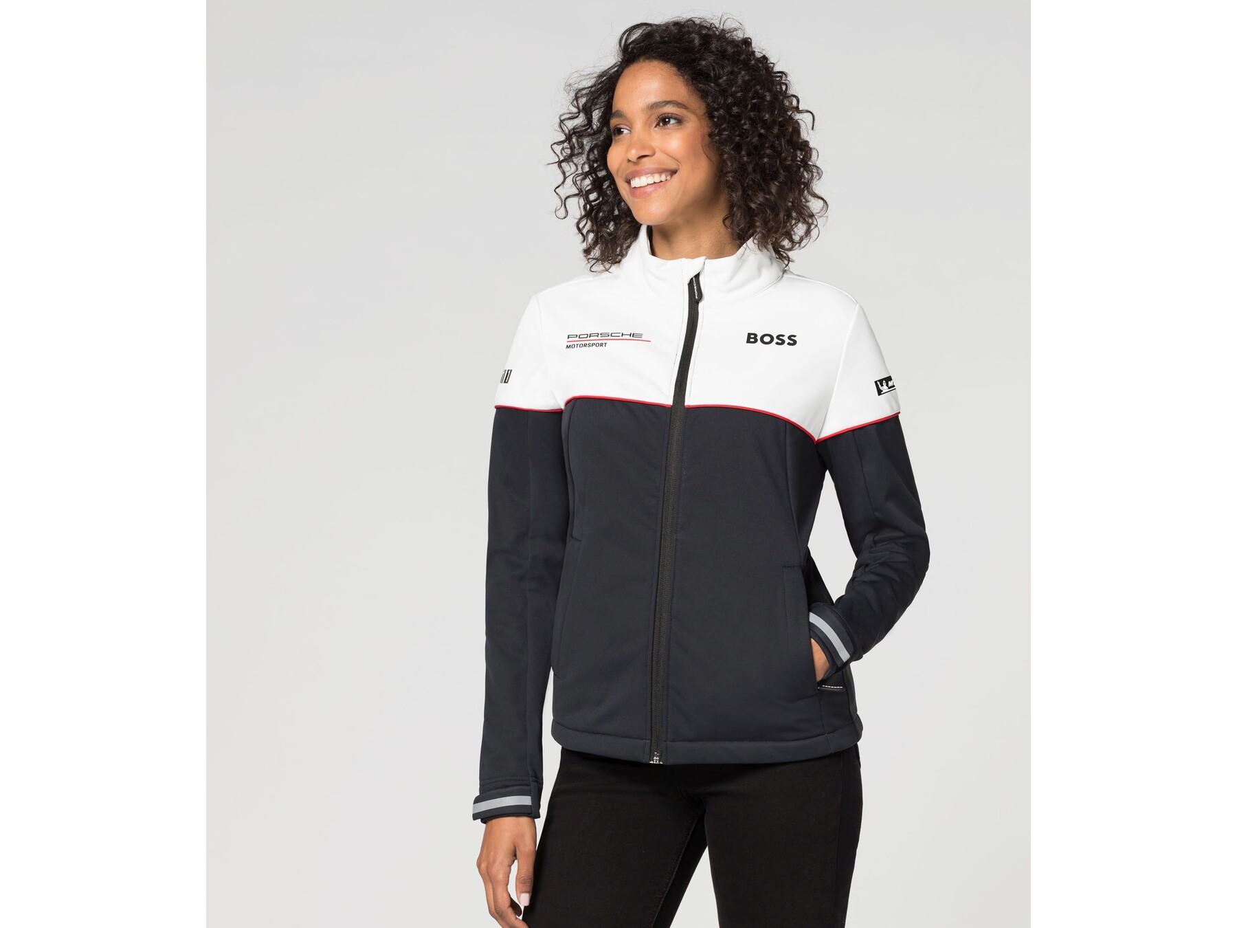 Porsche Damen Motorsport Softshelljacke Gr.L