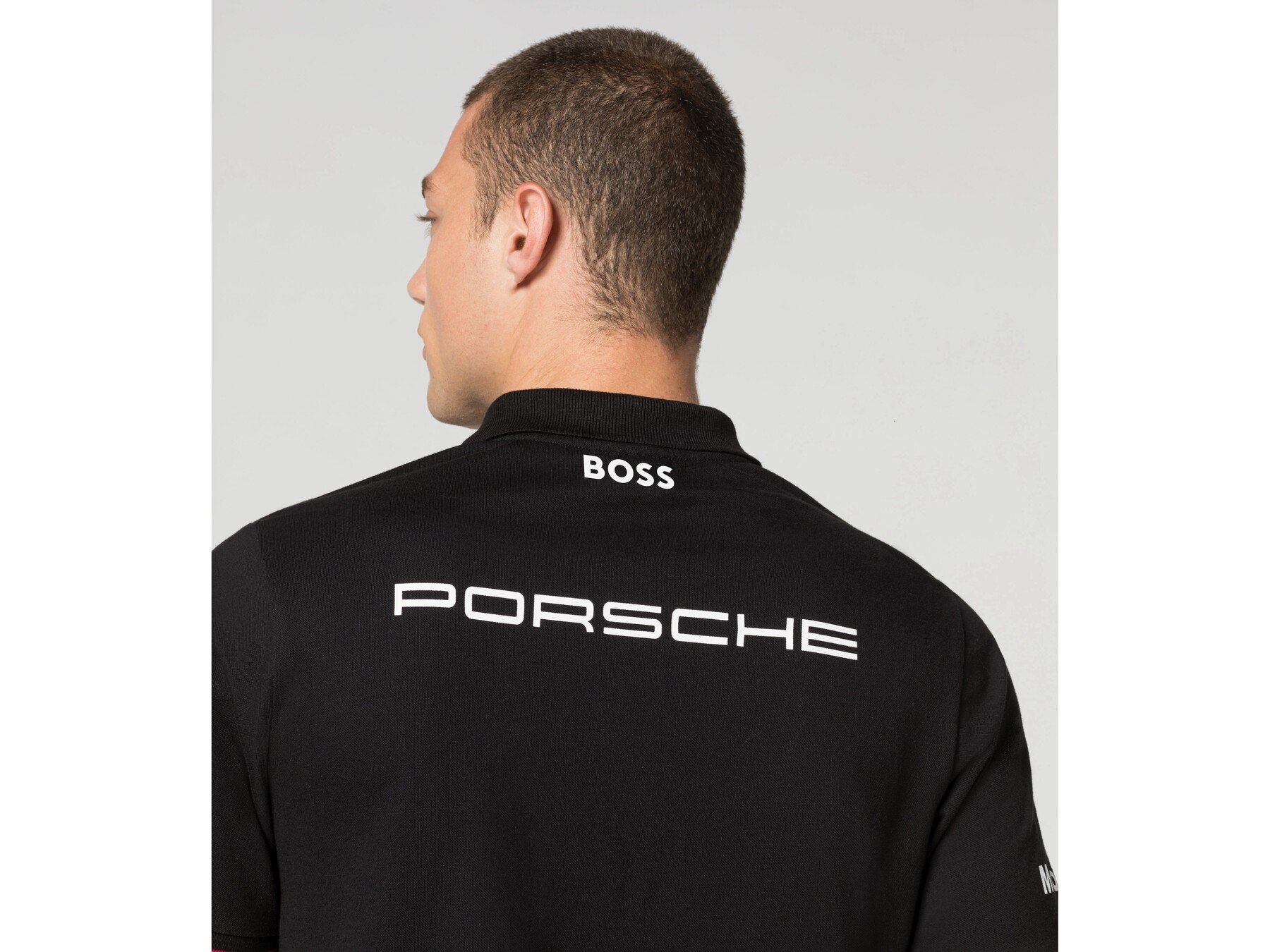 Porsche Herren Motorsport Polo- Shirt  Gr.S in Schwarz
