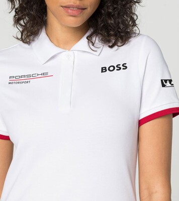 Porsche Damen Motorsport Polo- Shirt  Gr.XXL in Weiss
