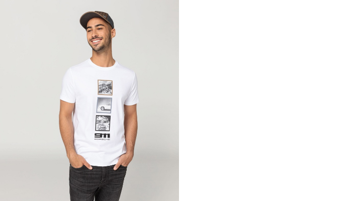 Porsche Unisex T-Shirt 60 Jahre 911 Gr. 3XL, in Weiss