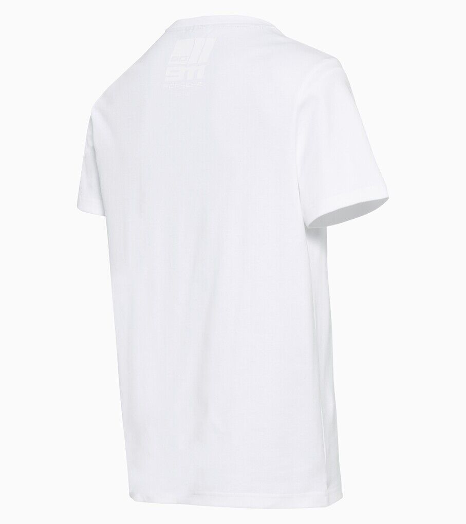 Porsche Unisex T-Shirt 60 Jahre 911 Gr. XS, in Weiss