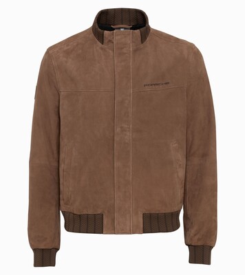 Porsche Herren Lederjacke 60 Jahre 911 Gr. M, in Cognac