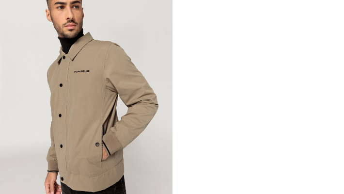 Porsche Herren Jacke 60 Jahre 911 Gr. M, in Beige