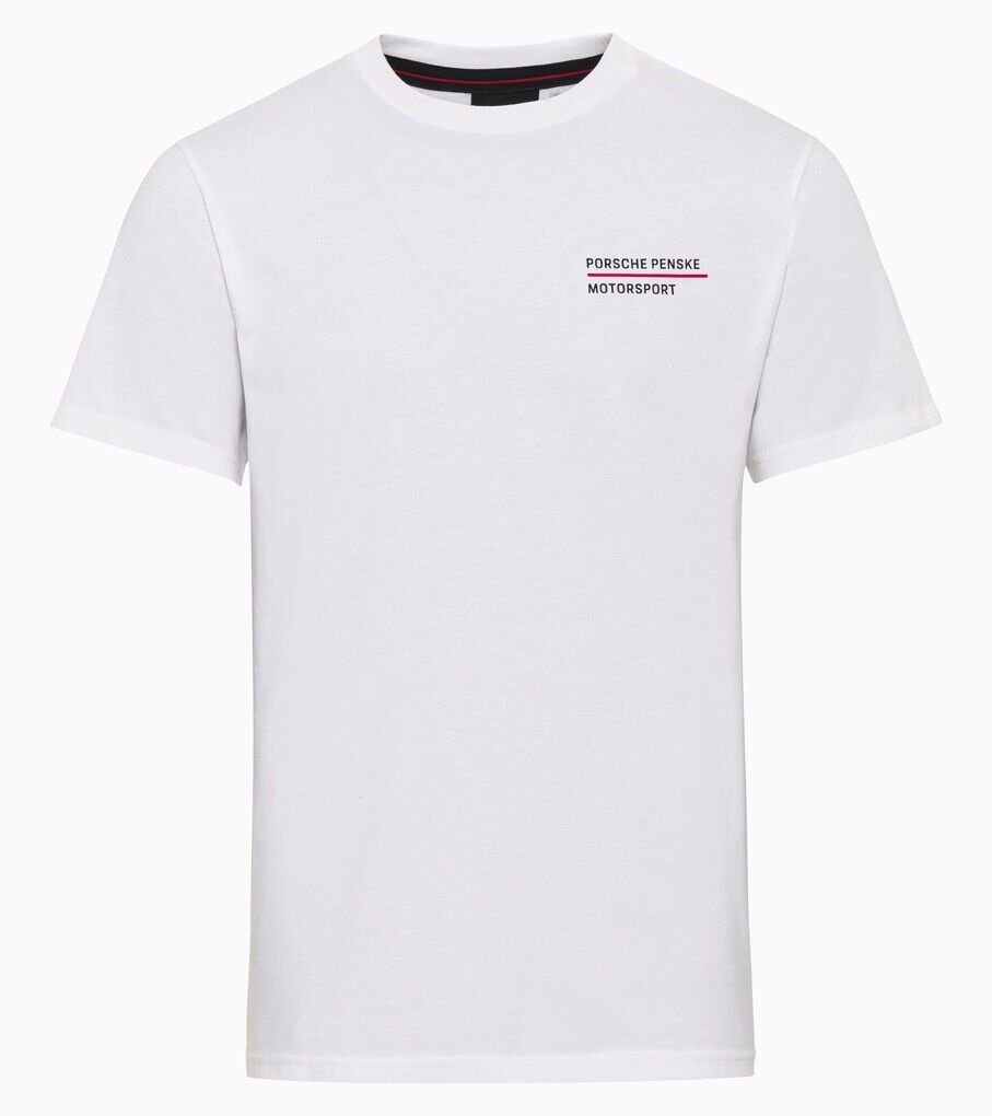 Porsche Penske Motorsport T-Shirt Unisex Gr. XS, in Weiss