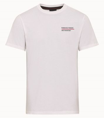 Porsche Penske Motorsport T-Shirt Unisex Gr. XL, in Weiss