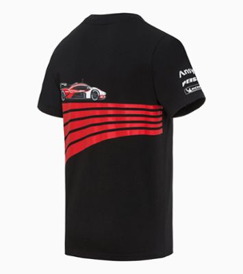 Porsche Penske Motorsport T-Shirt Unisex Gr. M, in Schwarz