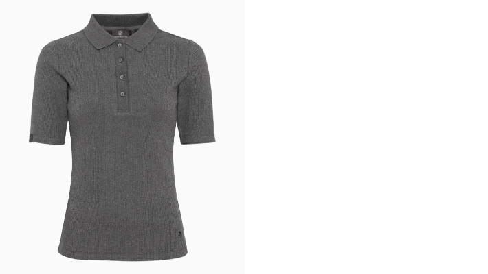 Porsche Damen Polo-Shirt 60 Jahre 911 Gr. M, in Grau
