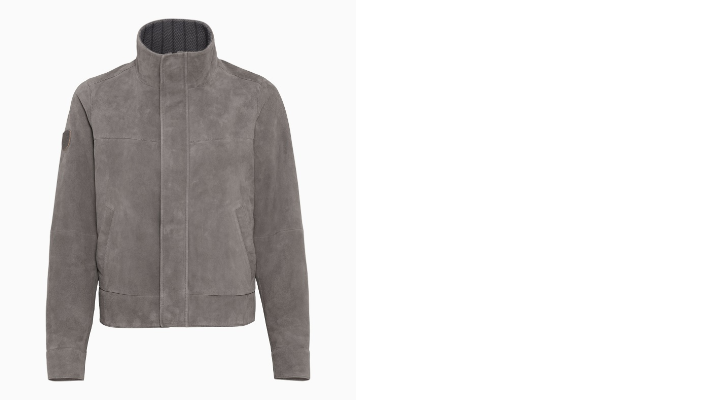 Porsche Damen Lederjacke 60 Jahre 911 Gr. XXL, in Hellgrau