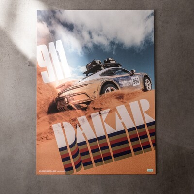 Poster-Set – 911 Dakar