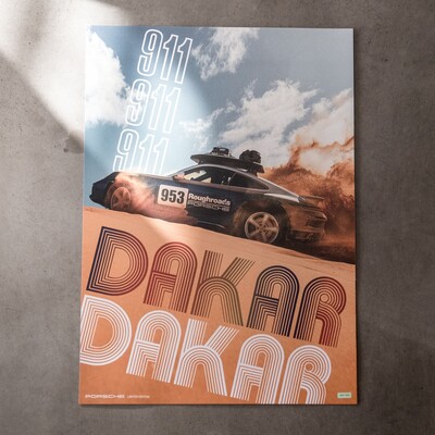 Poster-Set – 911 Dakar