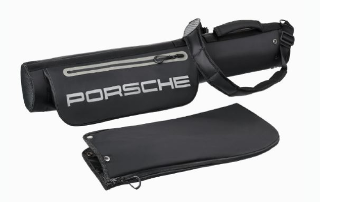 Porsche Golf "Pencil Bag" in Schwarz/Grau