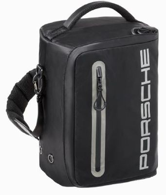 Porsche Golf Schuh-Tasche in Schwarz/Grau
