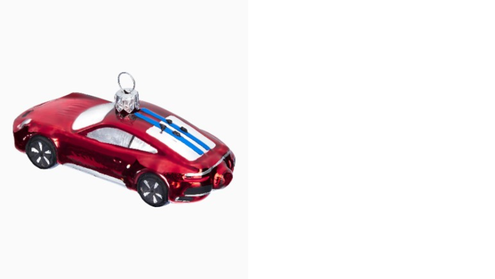 Porsche Weihnachtsbaumanhänger Collector‘s Edition No. 5 Rot