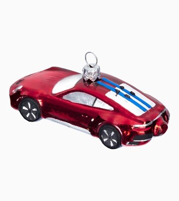 Porsche Weihnachtsbaumanhänger Collector‘s Edition No. 5 Rot