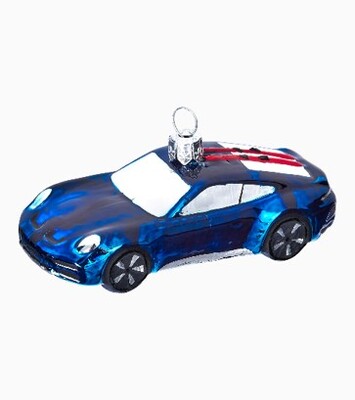 Porsche Weihnachtsbaumanhänger Collector‘s Edition No. 6 in Blau