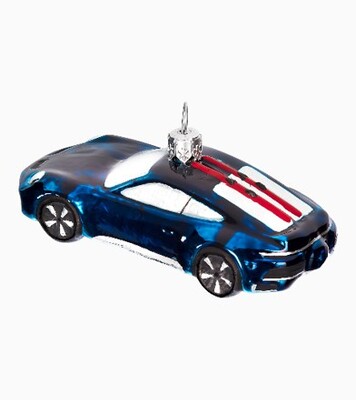 Porsche Weihnachtsbaumanhänger Collector‘s Edition No. 6 in Blau
