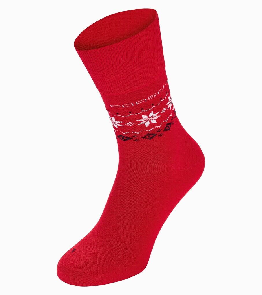Porsche Socken 3er Set mit Weihnachtsmotiv