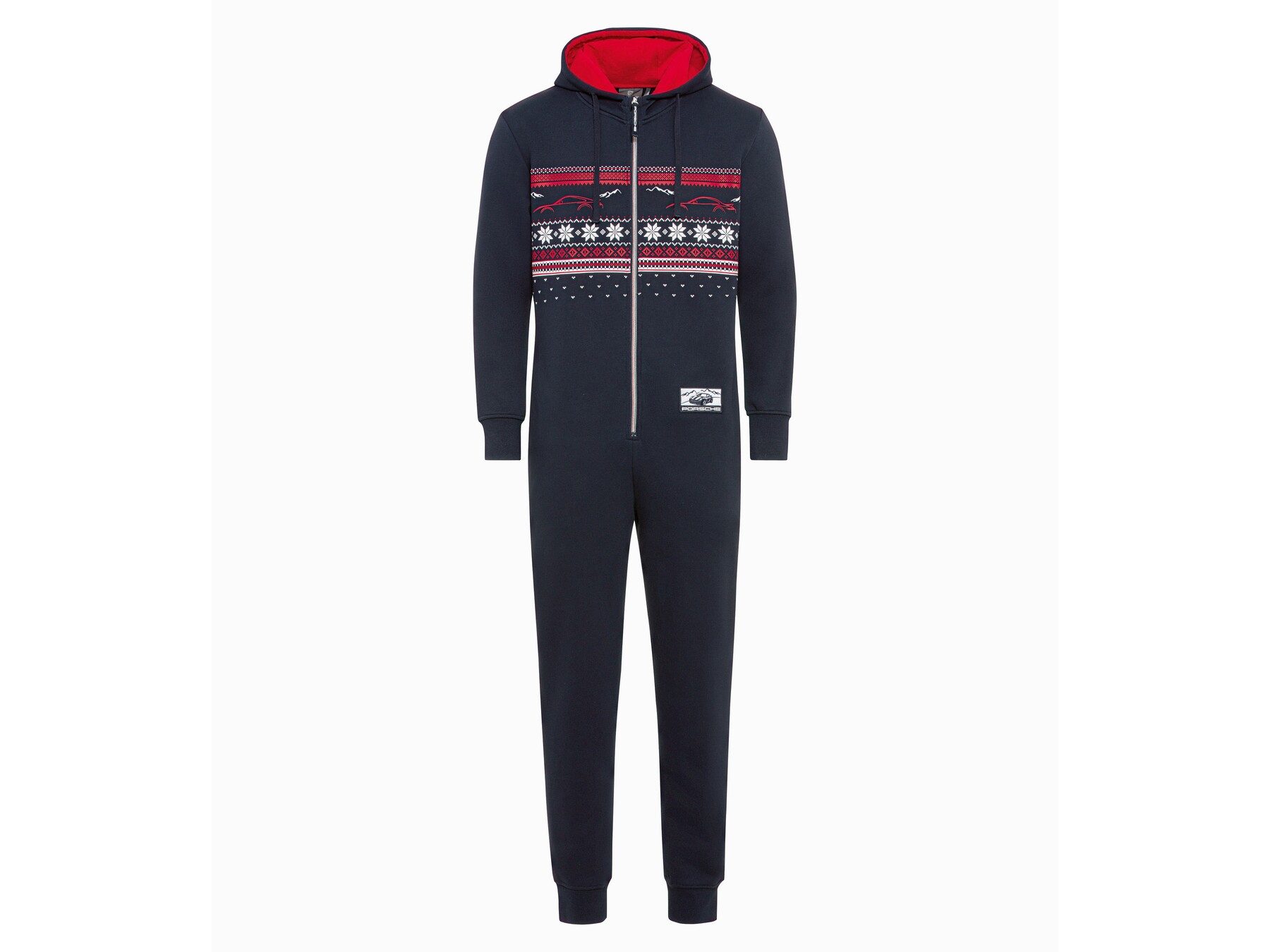 Porsche Jumpsuit mit Weihnachtsmotiv
