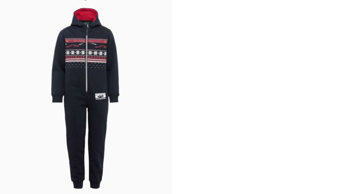 Porsche Jumpsuit mit Weihnachtsmotiv Gr.XS