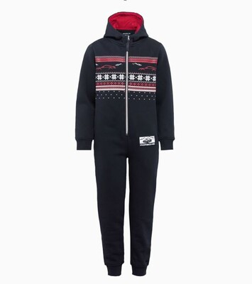 Porsche Jumpsuit mit Weihnachtsmotiv