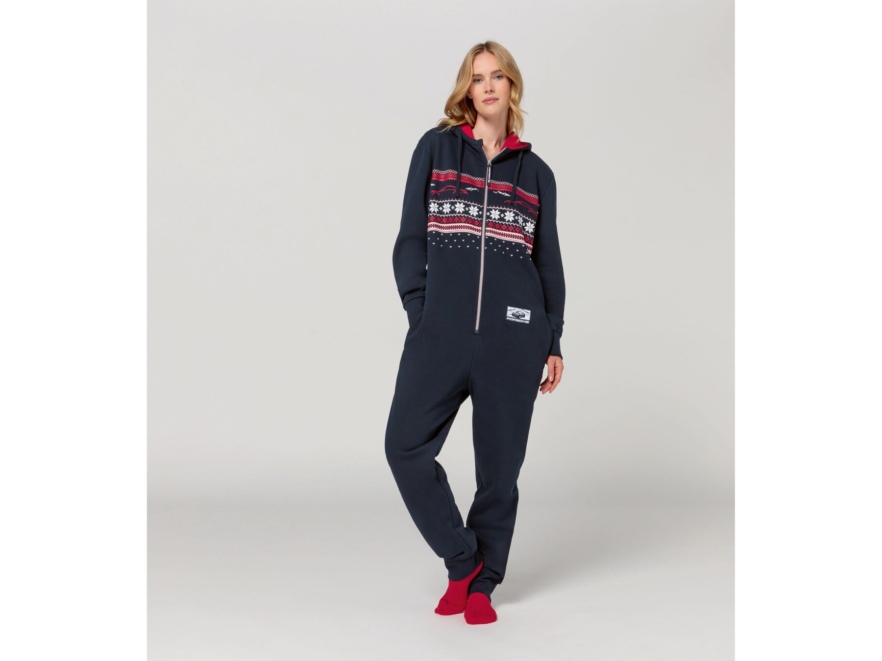 Porsche Jumpsuit mit Weihnachtsmotiv Gr.S