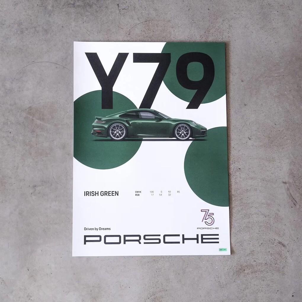 Porsche Poster Set – 75Y – Driven by Dreams