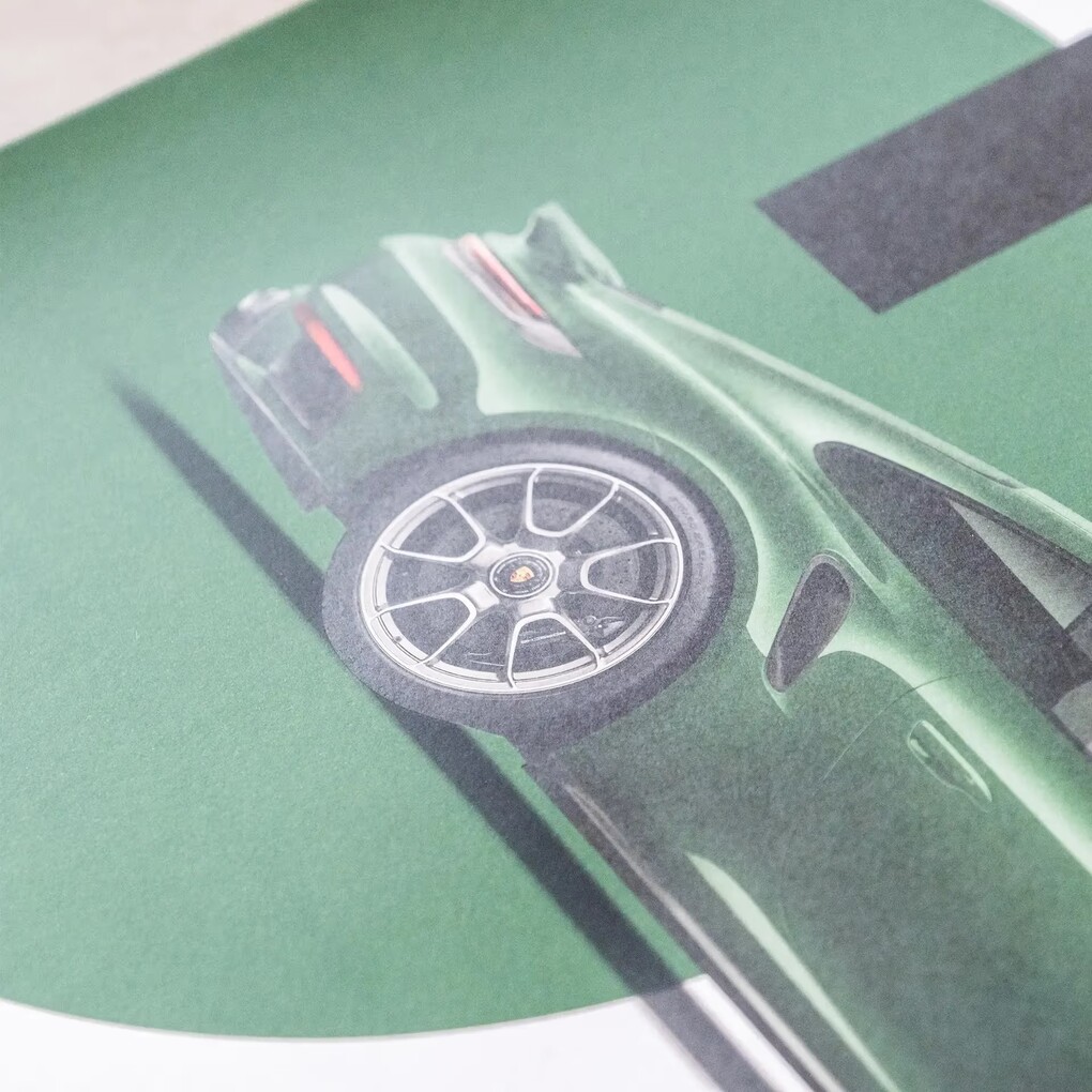 Porsche Poster Set – 75Y – Driven by Dreams