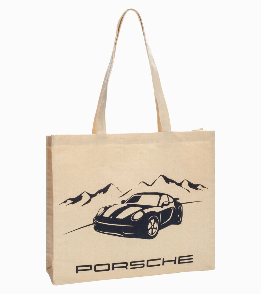 Porsche Canvas Tasche mit Weihnachtsmotiv