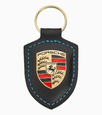 Porsche Wappen Schlüsselanhänger mit Ladefunktion