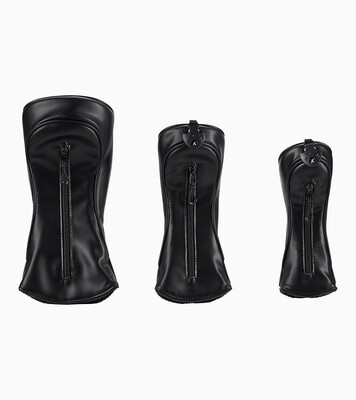 Porsche Headcover Golfschläger Set (3-teilig) mit Wappen