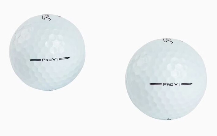 Porsche Golfball-Set, Titleist in Weiss