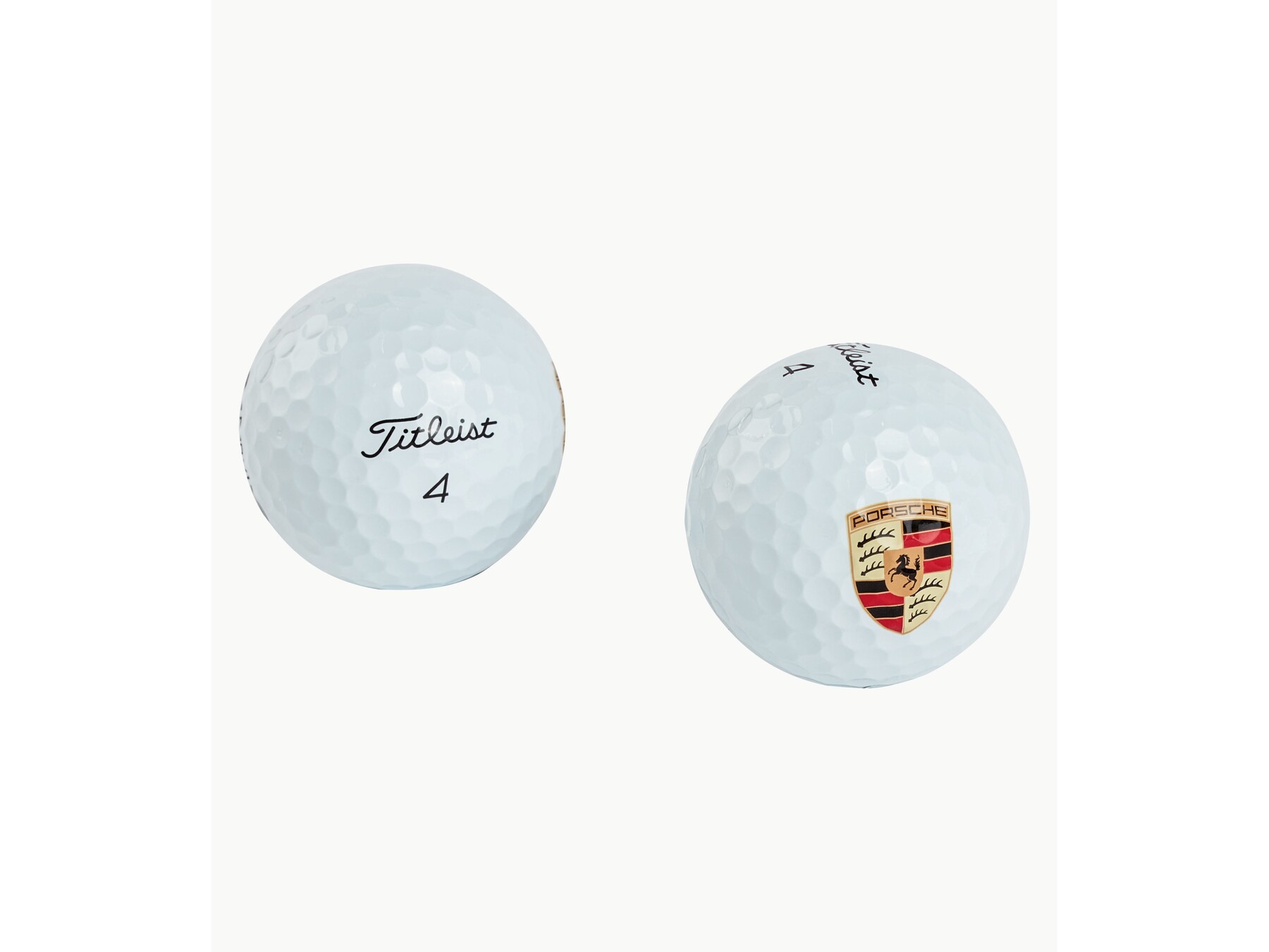 Porsche Golfball-Set, Titleist in Weiss