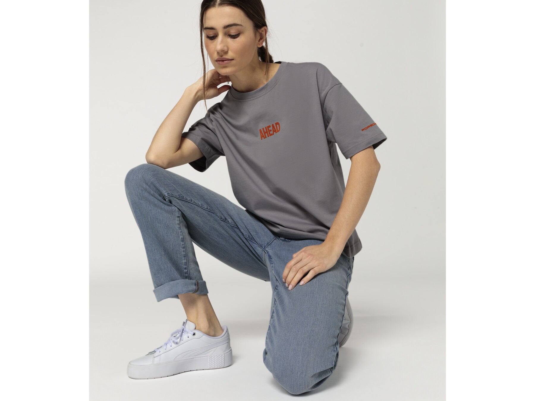 Porsche Damen T-Shirt "AHEAD" 