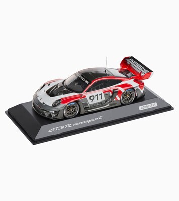 Porsche Modellauto 911 GTR 3 Rennsport Flacht Design 1:43