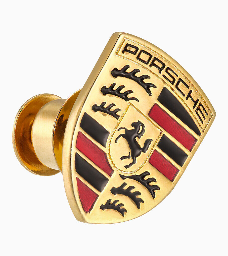 Porsche Button Wappen