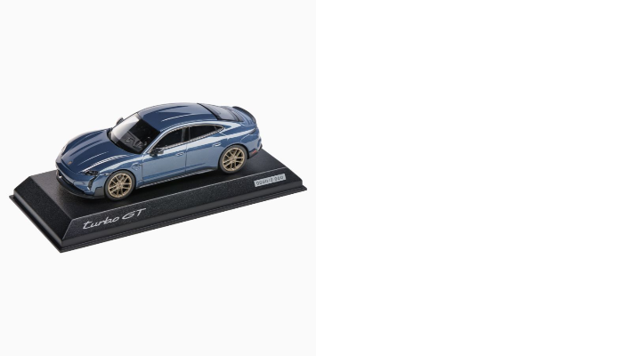 Porsche Modellauto Taycan "Black Edition" 1:43