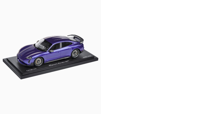 Porsche Modellauto Taycan "Black Edition" 1:18