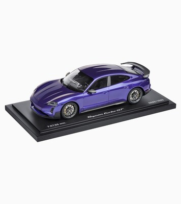 Porsche Modellauto Taycan "Black Edition" 1:18