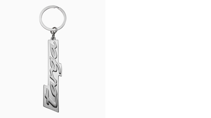 Porsche Schlüsselanhänger Schriftzug "targa"
