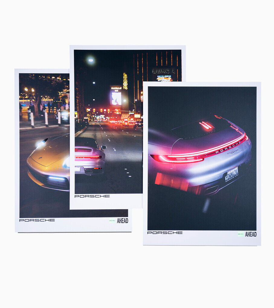 Porsche Poster Set "AHEAD 2"