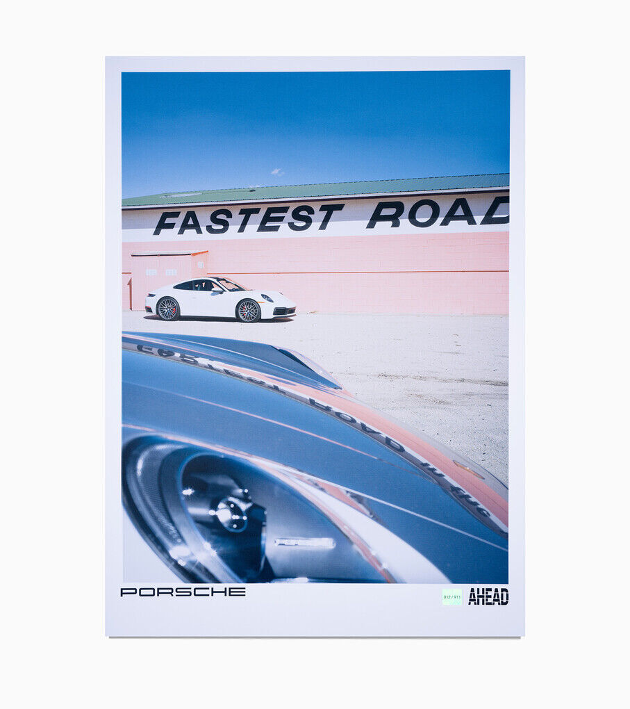 Porsche Poster Set "AHEAD 3"