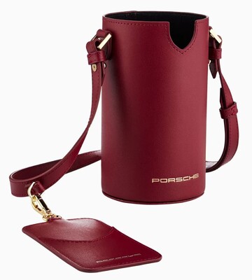 Porsche Tragtasche für Thermobecher in Burgundrot
