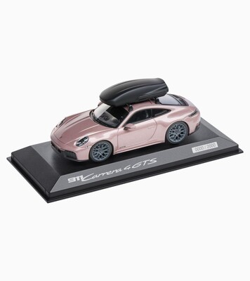 Porsche Modellauto 911 992.2 Dachbox 1:43