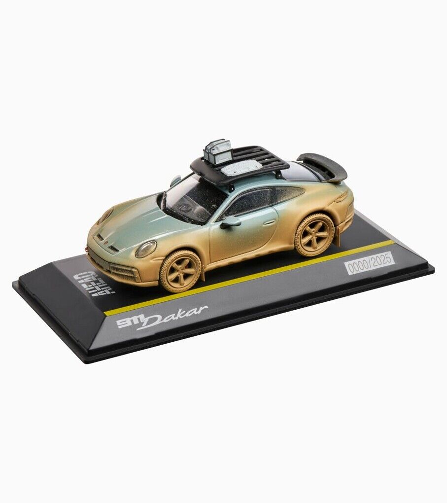 Porsche Modellauto 911 Dakar 1:43 in Shadegreen
