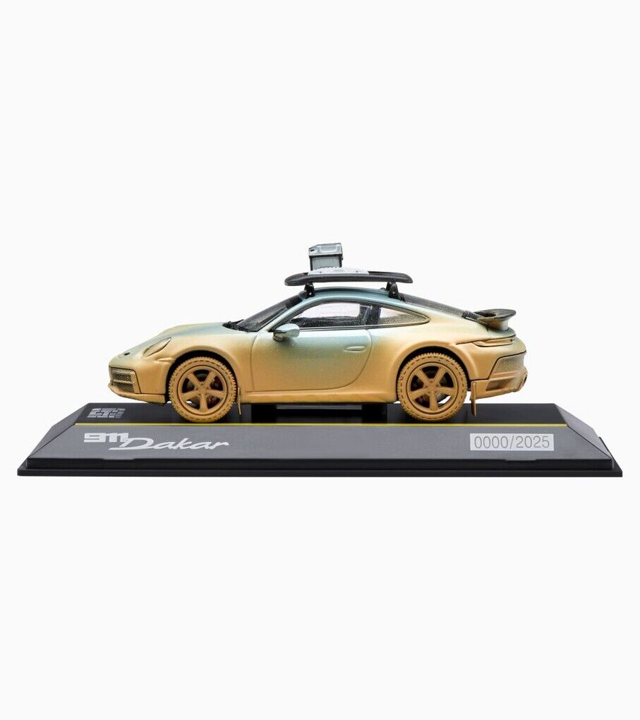 Porsche Modellauto 911 Dakar 1:43 in Shadegreen
