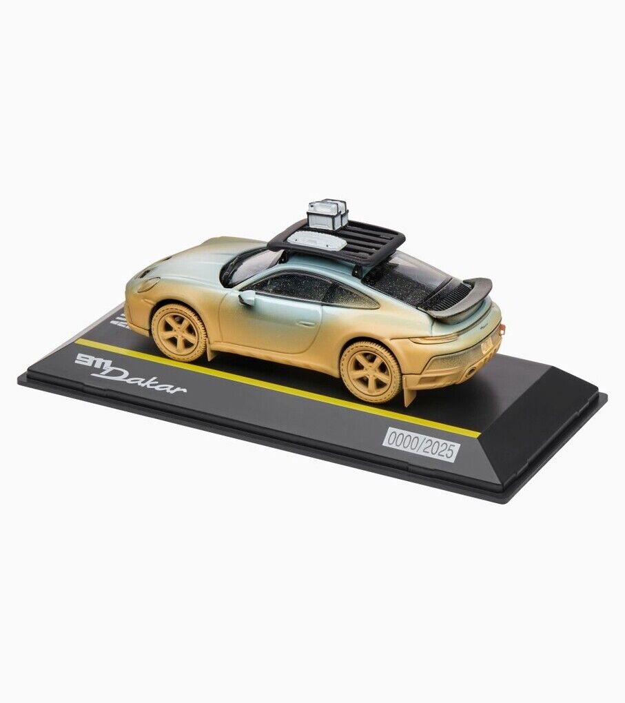 Porsche Modellauto 911 Dakar 1:43 in Shadegreen