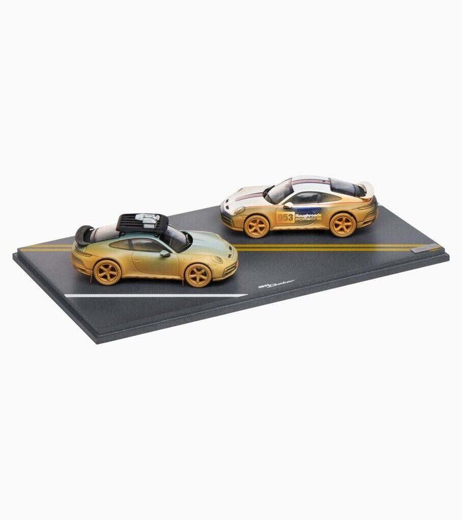 Porsche Modellauto 911 Dakar 1:43 2-teilig