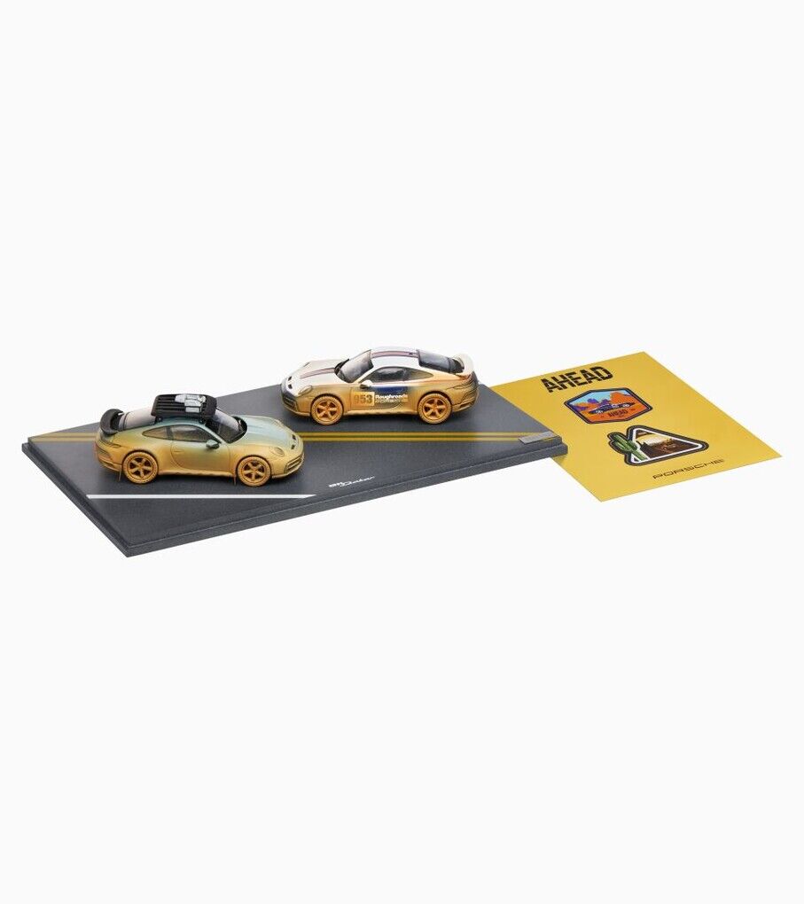 Porsche Modellauto 911 Dakar 1:43 2-teilig